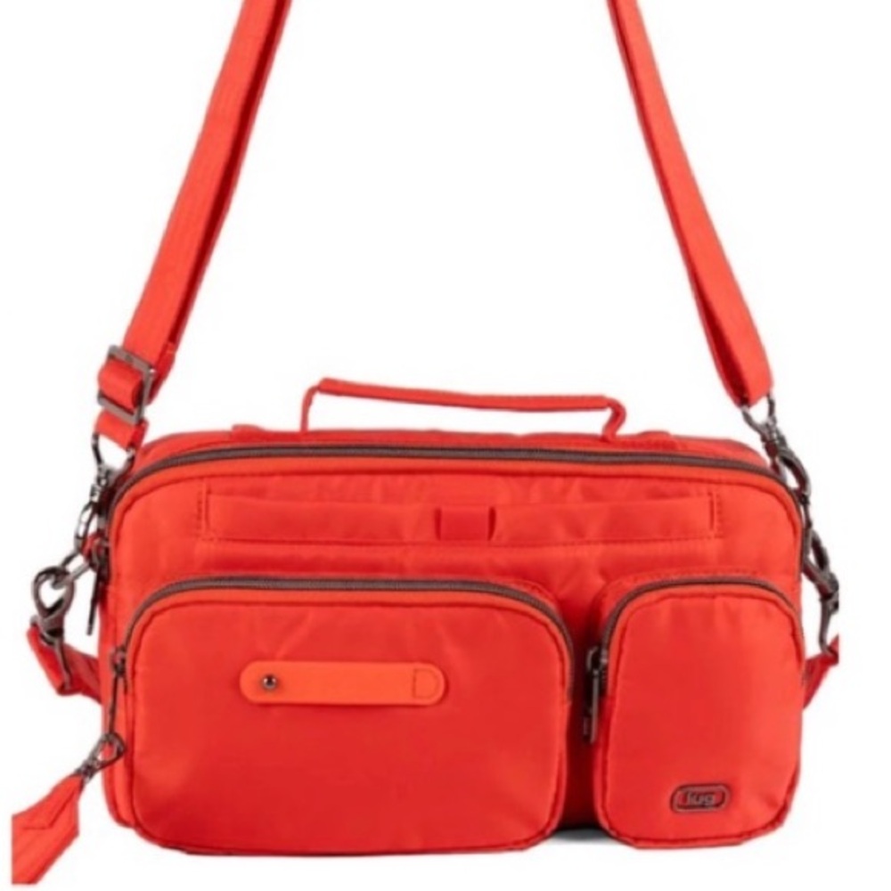 Lug Switcheroo SE Convertible Crossbody Bag NWT Cayenne Red